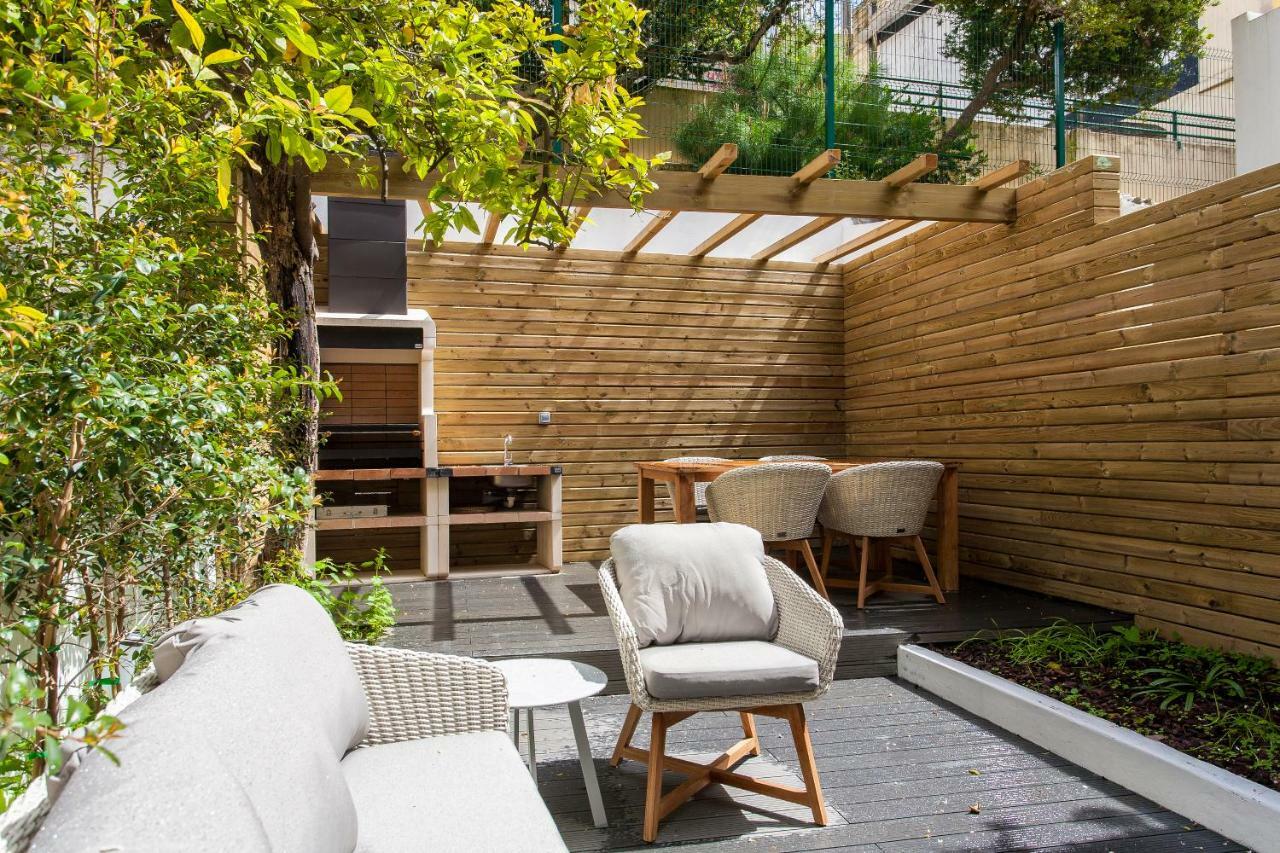 Charming Terrace - Liberdade Apartman Lisboa Kültér fotó