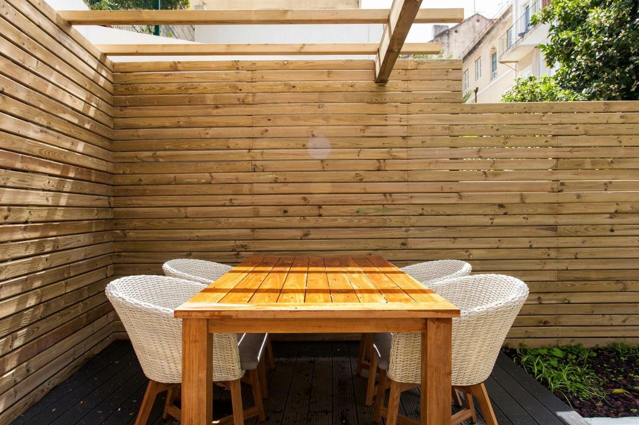 Charming Terrace - Liberdade Apartman Lisboa Kültér fotó
