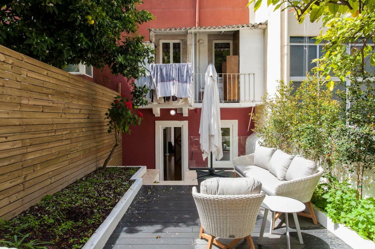 Charming Terrace - Liberdade Apartman Lisboa Kültér fotó